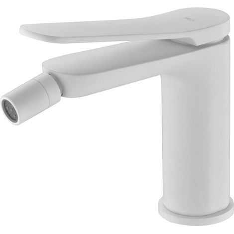 Grifo de bidé Dinamarca blanco mate [ IMEX® ]