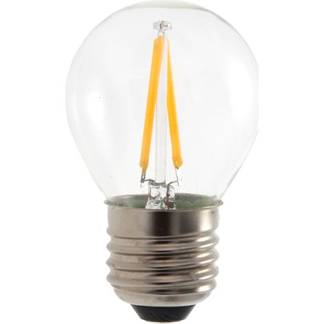 Bombilla LED de filamento E27 5W G45 neutro (1/3)