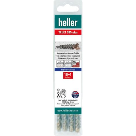 Forest SDS-Plus Tribjet Ultimate 12x160/100mm 10+1 Multipack Heller