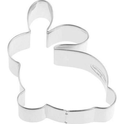 Emporte-pièce Lapin - Acier Inoxydable - Pour Pâtisserie Et Décoration Alimentaire - Taille S - Lot De 1