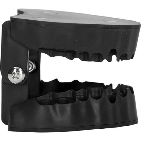 Schwarzer magnetischer Halter für zahnärztliche Bohrer, Halterung für Prothesenbohrer, Bohrer nicht im Lieferumfang enthalten (1/5)