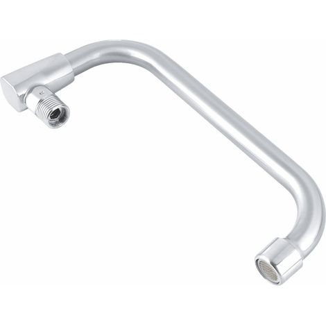 Robinet d'eau froide mural G1/2" pour évier de cuisine de restaurant (brossé 25 cm) (1/5)