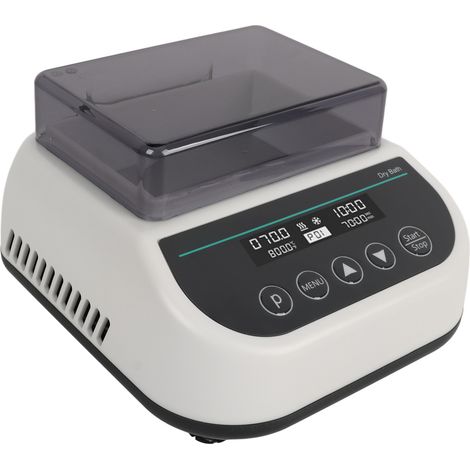 96-W-Mini-Trockenbad-Labor-Digitalthermostatheizung für 0,2-ml-, 0,5-ml-, 1,5-ml- und 2-ml-Zentrifugenröhrchen, AC 100–240 V, EU-Stecker (1/5)