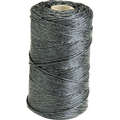 Corderies Tournonaises – Ficelle agricole noire 350 mètres – Fabriquée en polypropylène – Résistance accrue pour travaux agricoles – Compatible équipements agricoles