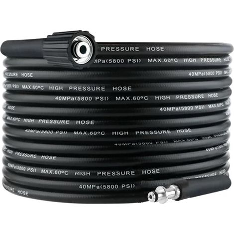 Tuyau haute pression de rechange 15 m avec tuyau de rechange M22-14 mm pour Kärcher K2 K3 K4 K5, remplacement pour systèmes Kärcher 2000-2007 (modèles plus anciens) (1/5)
