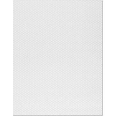 Tapis de réfrigérateur - Protections pour étagères en verre - Protection anti-éclaboussures - Multi-usages - Sans BPA, Blanc (1/5)