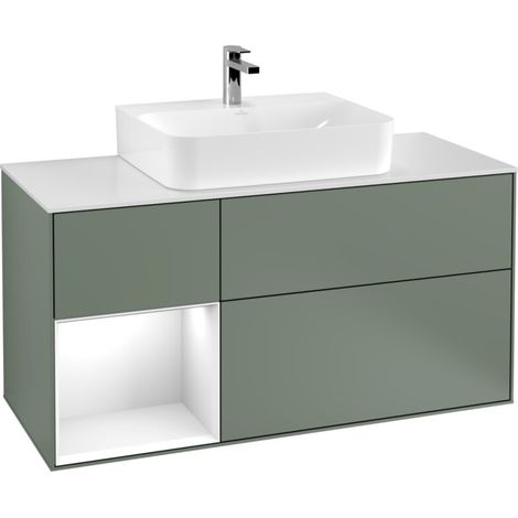 Villeroy & Boch F161GFGM Armoire sous lavabo Finion F16 (1/2)