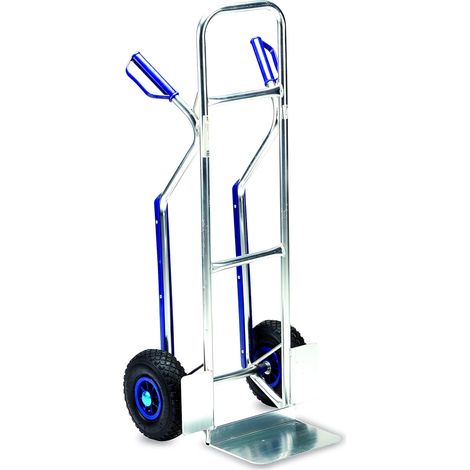 Chariot à colis en aluminium capacité de charge maximale 150 kg (1/4)