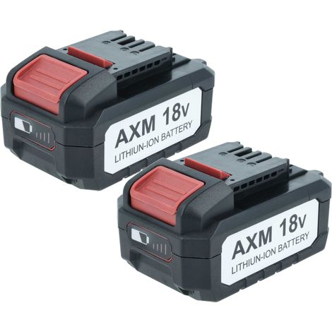 EXTENSILO 2x batería compatible con Flex Lithium Power 18 V herramienta (2500 mAh, Li-Ion, 18 V) (1/5)