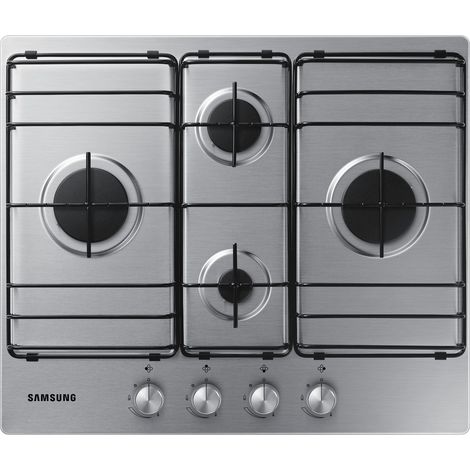 Samsung NA64H3110BS Edelstahl-Einbaukochfeld 60 cm de Gas 4 Zone(n) (1/3)