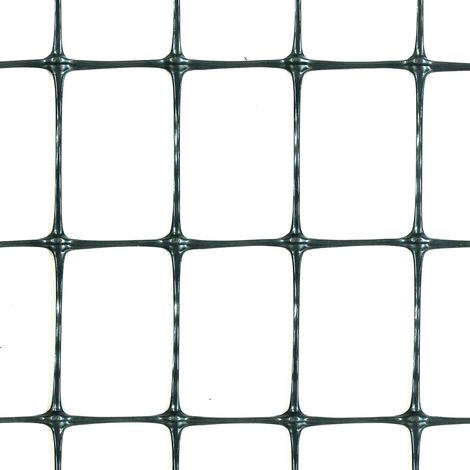 tenax Rete da Recinzione in Plastica, Millennium 1,50x25 m, Grigio Antracite (1/3)