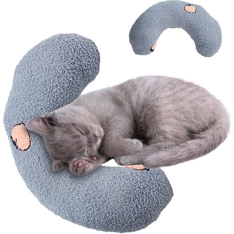Cat Pillow, Soft Pet Toy, Soothing Dog Pillow, Comfortable and (1/5)