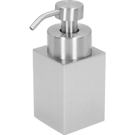 Seifenspenderflasche aus Edelstahl, Pumpflasche für Duschgel, Flüssigschaumspender, Seifenbehälter (1/5)