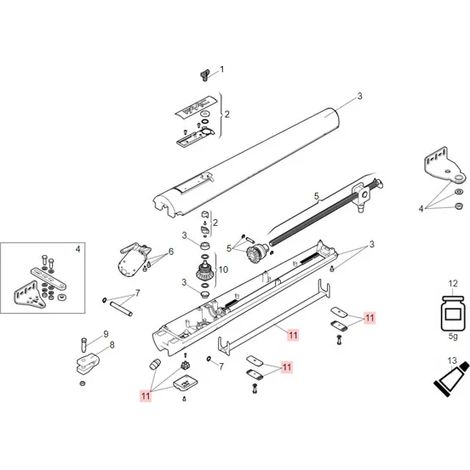FAAC 63003354 Minuterie Per Motore Attuatore S418 Ricambio (1/3)