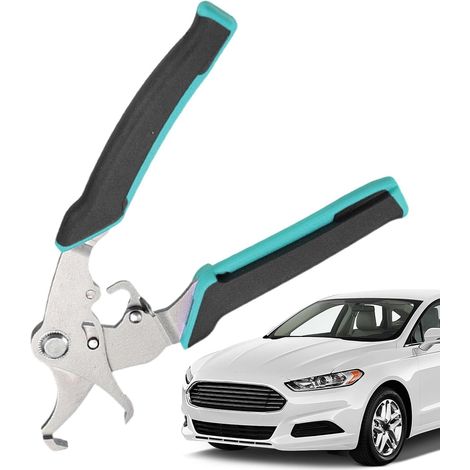 Pince pour agrafes de carrosserie,Outils de démontage Multifonctions Outil d'extraction de Clips - pour Pare-Chocs, Tableau de Bord, Garnitures, vitres, Panneaux de Porte, carrosserie (1/5)