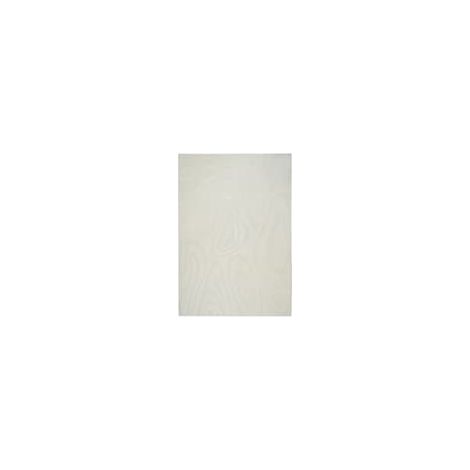 Tapis en lin doux lavable Fuzzy Meia Blanc cassé (1/5)