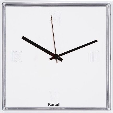 Orologio da parete Tic&Tac con numeri romani Bianco Kartell 0190003 (1/2)