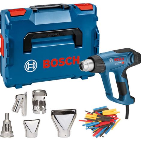 Pistola ad aria calda Bosch GHG 23-66 con accessori in L-BOXX 136