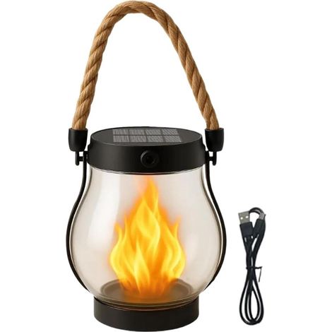 Lámpara de camping，Lámpara para tienda de campaña，Linterna de camping，Impermeable y resistente a la intemperie，balcón o casa encantada (1 unidad) (1/5)