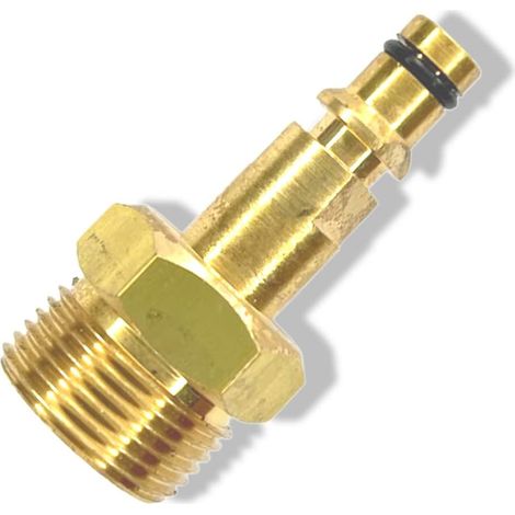 Adaptateur compatible avec tuyaux haute pression M22 x 1,5 IG Pour Kärcher, Kränzle, etc,5 cm de long,Adaptateur à connexion rapide