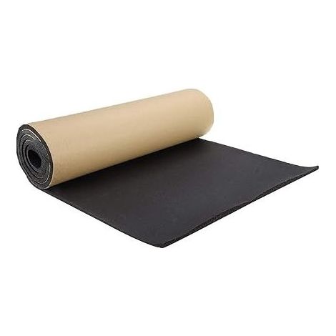 Voiture insonorisation 1 rouleau 100 cm x 50 cm, 8 mm amortissement isolation phonique insonorisation mousse acoustique anti-bruit coton auto adhésif isolation thermique cellule mousse (1/5)