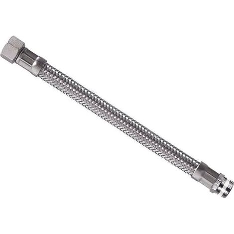 Parigi flessibile inox m3/8 - f3/8 flexcore - m 3/8 f 3/8 cm.20