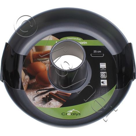 MOULE A SAVARIN ACIER 25CM 507723 (1/2)
