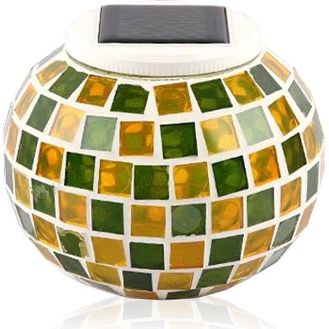 Solarlaterne, Solarleuchten für die Dekoration, Solargartenlampen, farbwechselnde Solartischlampe