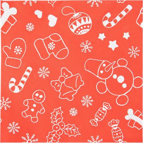 60 serviettes en papier motif sapin de Noël 33x33cm, serviettes de Noël hivernales, centre de table cerf (1/5)
