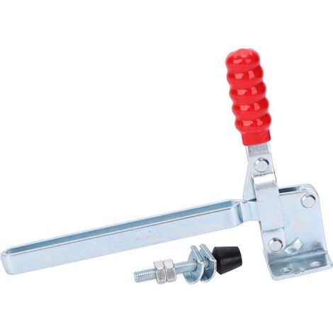 Abrazadera de palanca, abrazadera de palanca vertical, abrazadera de liberación rápida extendida, suministros de sujeción de piezas para carpintería, mecánica, abrazaderas de palanca