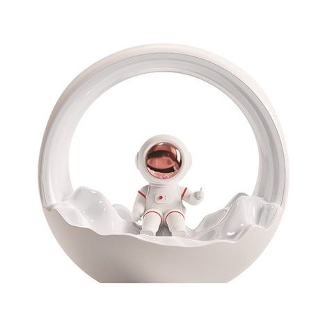Luce notturna per ragazzi, fantastica lampada a LED a forma di astronauta con 3 temperature di colore, lampada touch dimmerabile con 3 impostazioni per camerette, luce notturna spaziale ricaricabile, (1/5)