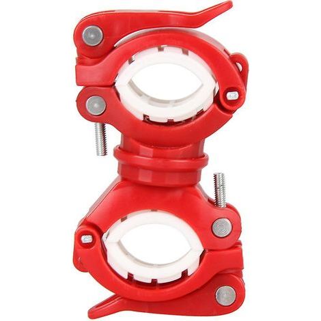(red)Light HoldersBicycle Torch Light ClipsFront Light HoldersMountaineer ClipsMTB Cycling Equipment Accessories (1/5)