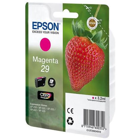 Epson n29 c13t29834010 inchiostro magenta originale (1/2)