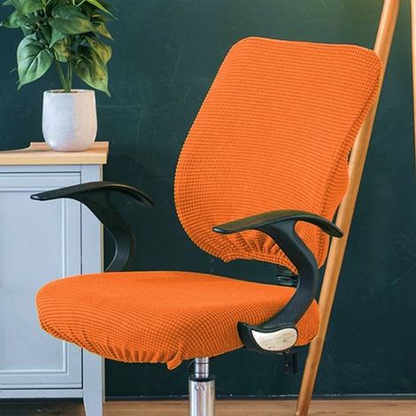 Coprisedia da ufficio monopezzo, rimovibile, universale, moderno, semplice, elegante, coprisedia girevole per sedie da ufficio, braccioli girevoli, sedia (ora (1/5)
