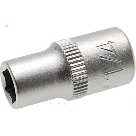 BGS  Vaso  hexagonal  accionamiento  cuadrado  interior  6,3  mm  (1/4")  SW  1/4"  -  10653