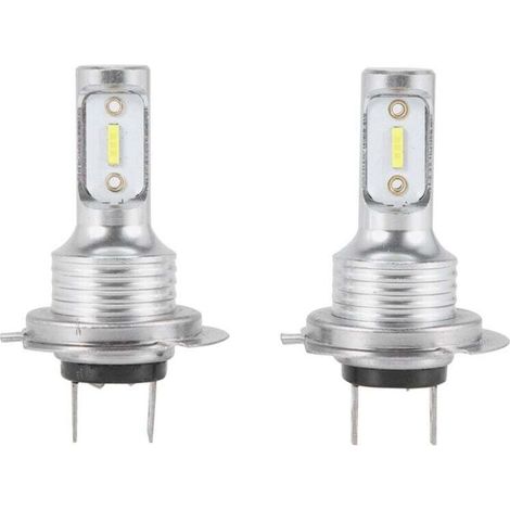 Kit Phare LED H7 6000K Blanc 110W 8000LM Ampoules Feux de Croisement et Antibrouillard (1/3)