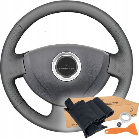 Embellecedor de la funda del volante para Dacia Logan Sandero Renault Clio Twingo (1/5)