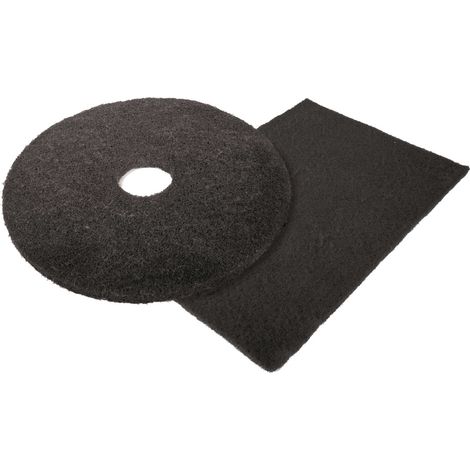 Cleancraft Grundreinigungs-Pad 711 x 355 mm schwarz, 7212080