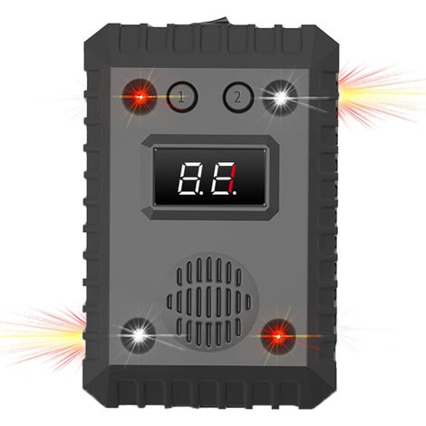 2 en 1 Répulsif Ultrasons Rats Voiture & - 12V - été / automobile - Lot de 1 pièces (1/5)