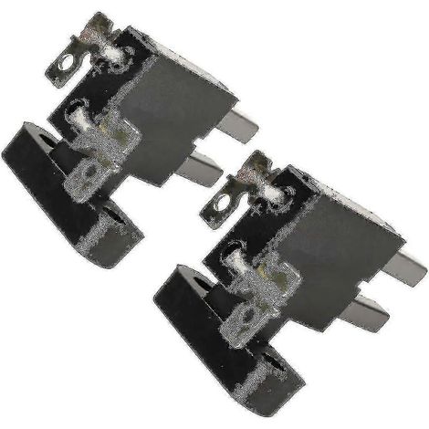 Balais de charbon pour générateur (lot de 2), compatibles avec les générateurs de 4 kW, 5 kW et 7 kW. (1/5)