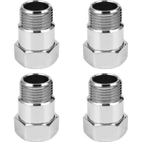 4x Raccord restrictif pour sonde à oxygène O2 avec inserts de débit de gaz réglables, bouchon Cel Fix M18 x 1,5 Oxyg (1/4)