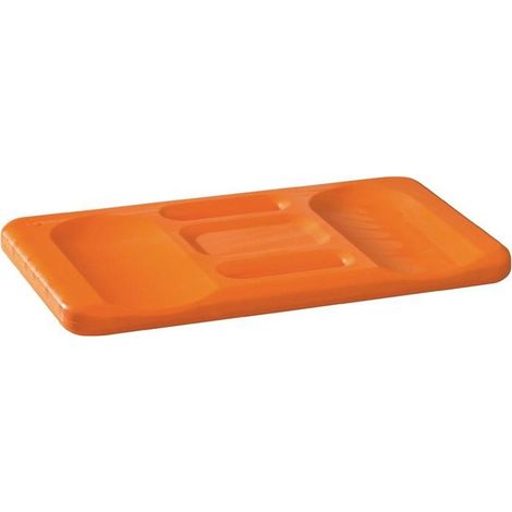 Cuscino per ginocchia L 440 x P 240 x S 30 mm arancione - 36 71 00 (1/2)