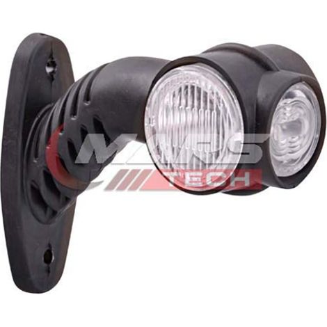 Seitenmarkierungsleuchte 24V M720206, weiß, LKW-Kennzeichenlampe