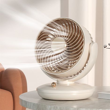 Ventilateur Sur Pied Circulateur - 3 Vitesses - Angle Réglable - Flux D'Air Multidirectionnel - Pour Maison Bureau Chambre Étudiante - 1 Unité (1/5)