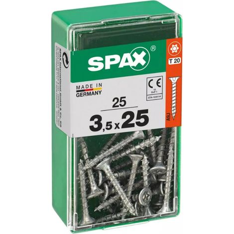 Vis spax universal screw protection corrosion prévention fente bois
