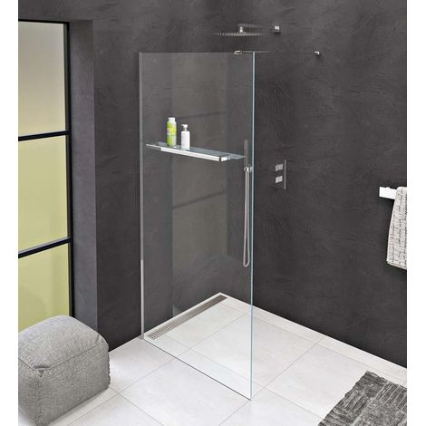 Polysan Modular Shower - Paroi de douche monobloc 100 cm, verre transparent MS1-100-D (1/2)