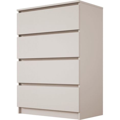 Commode 4 tiroirs, cachemire, 70 x 39 x 101 cm (1/5)