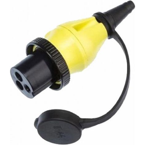 Prise 16A/250Vac (2p/3w) pour entrée d'alimentation 16A