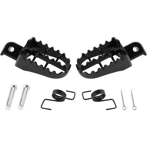 2-teilige Motorrad-Fußrasten für Yamaha PW50 PW80 TW200 (1/5)