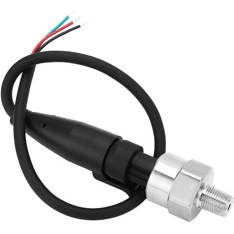 Druckmessumformer 0–10 MPa, Geber, Edelstahlsensor, 1/8 Zoll 27 NPT-Gewinde, 0,5–4,5 V für Öl und Kraftstoff A